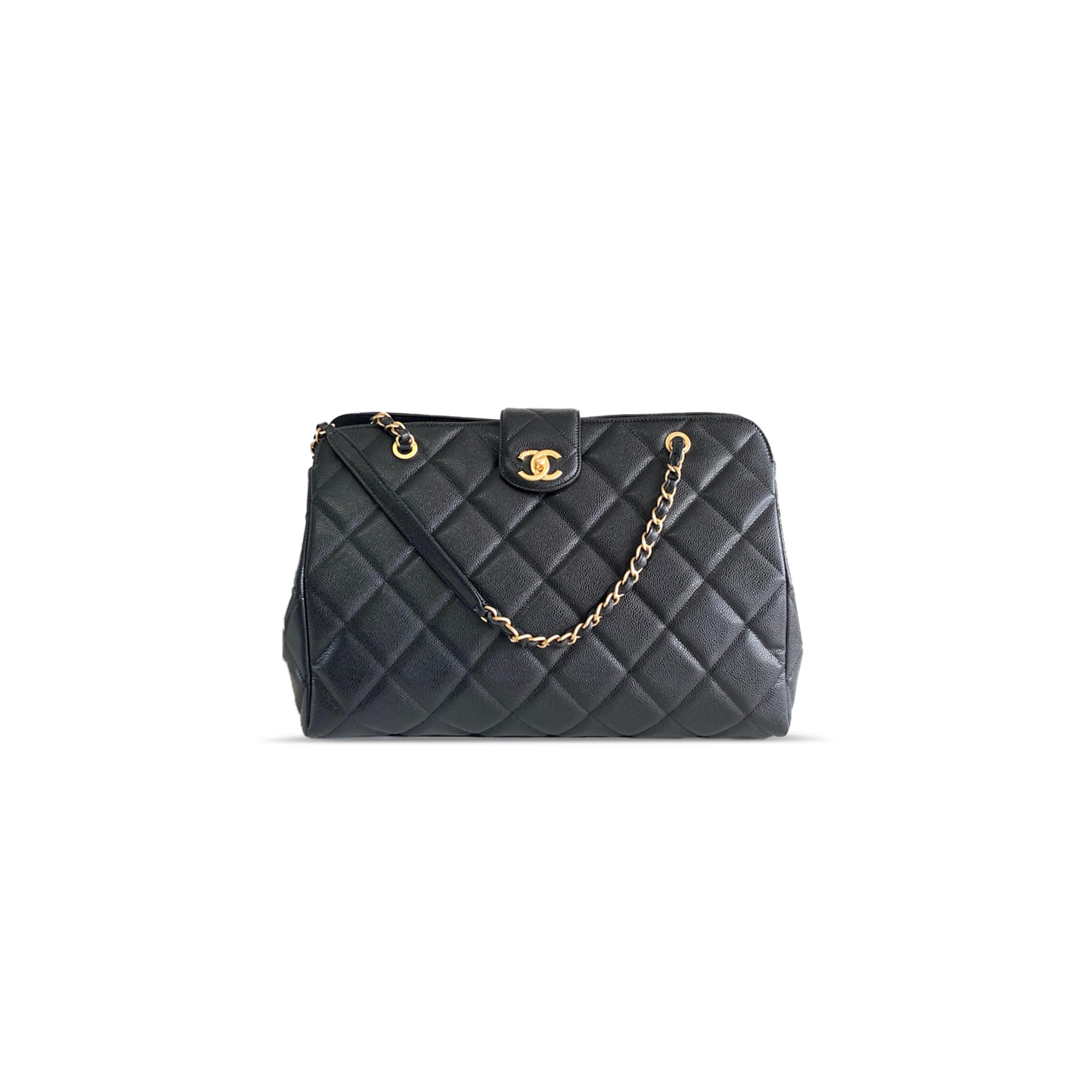 CHANEL MASTER MAXI CAVIAR CALFSKIN SHOPPING BAG AS4983 (40*29*17cm)